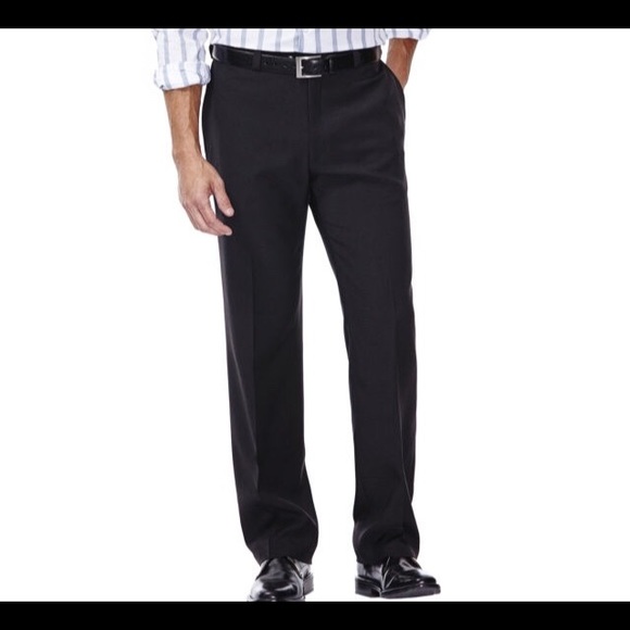 haggar slim eclo stretch slacks